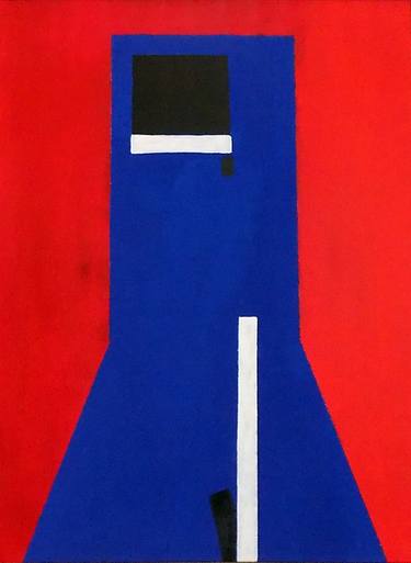 Original Minimalism Geometric Paintings by Marjan Karavla