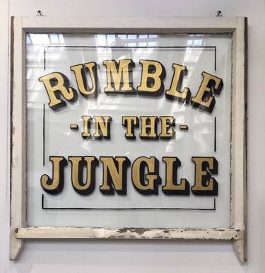Original Conceptual Typography Paintings by matt rogers