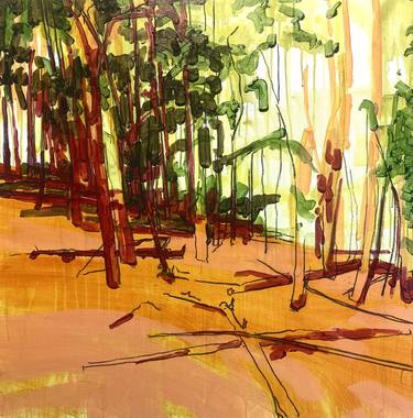 Print of Expressionism Landscape Paintings by Randall Mattheis