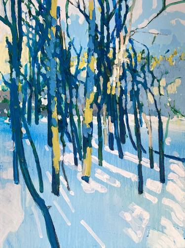 Original Expressionism Nature Paintings by Randall Mattheis