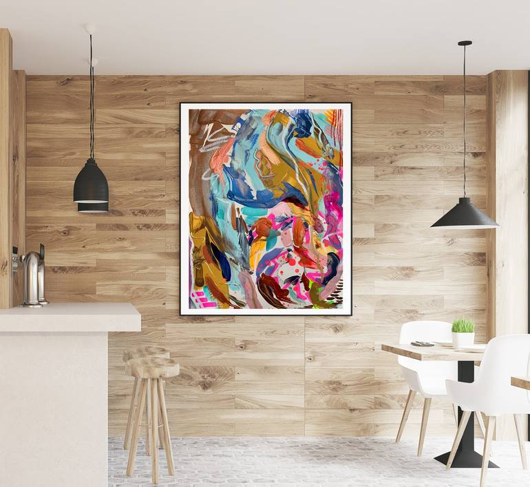 Original Abstract Painting by Daniela Arboleda Rosati