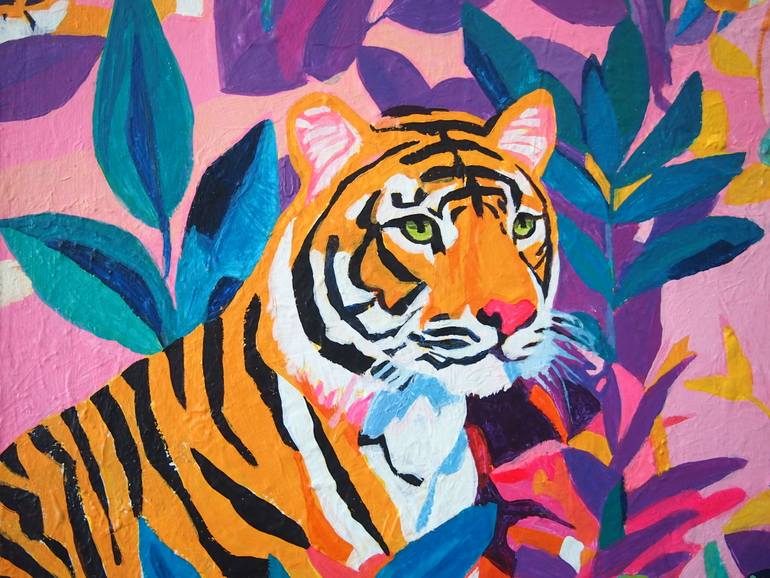 Original Illustration Animal Painting by Tulika Das