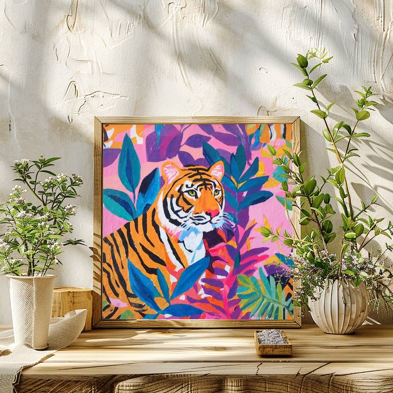Original Illustration Animal Painting by Tulika Das