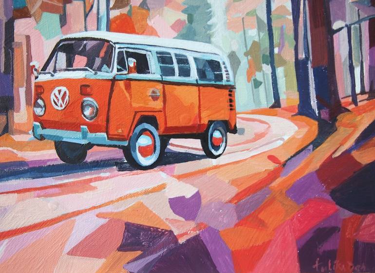 Original Illustration Travel Painting by Tulika Das