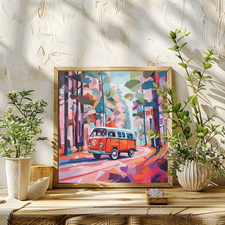 Original Illustration Travel Painting by Tulika Das