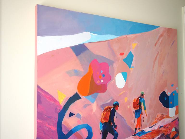 Original Impressionism Travel Painting by Tulika Das