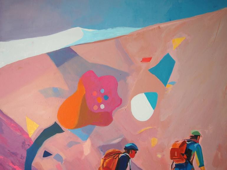 Original Impressionism Travel Painting by Tulika Das