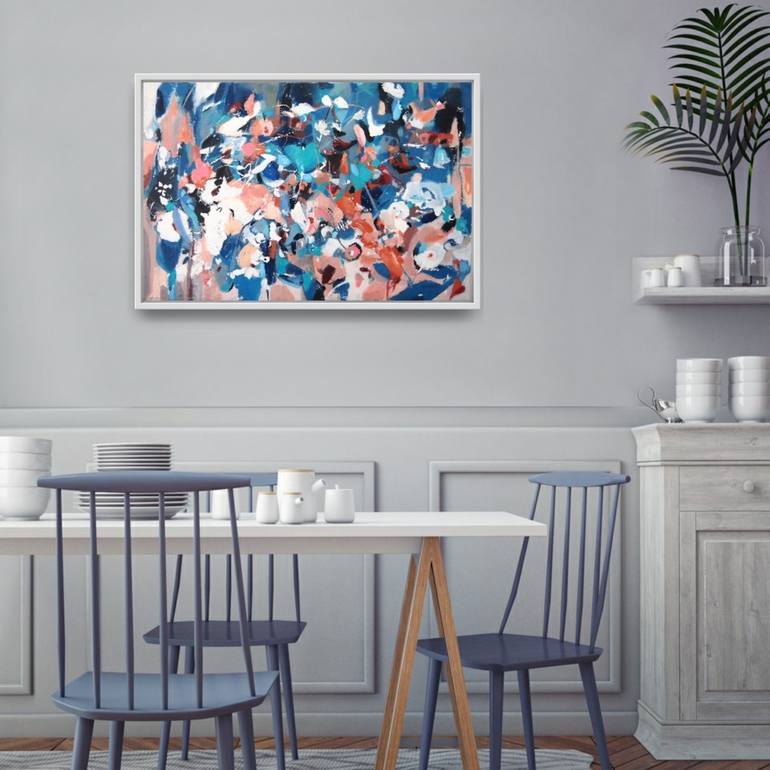 Original Abstract Painting by Tulika Das