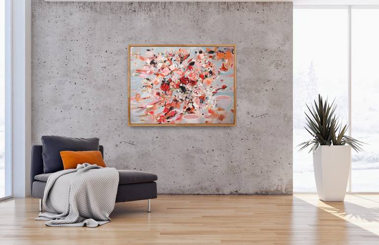 Original Abstract Expressionism Abstract Painting by Tulika Das