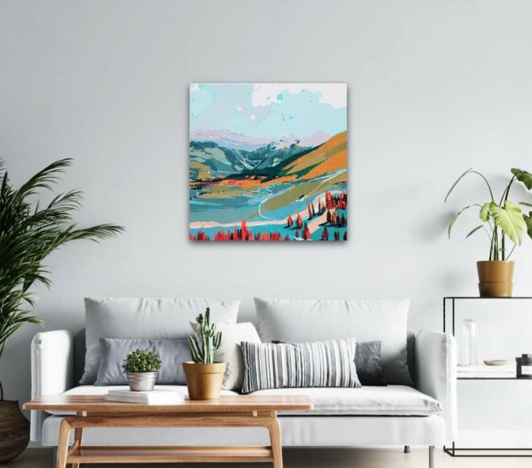 Original Landscape Painting by Tulika Das