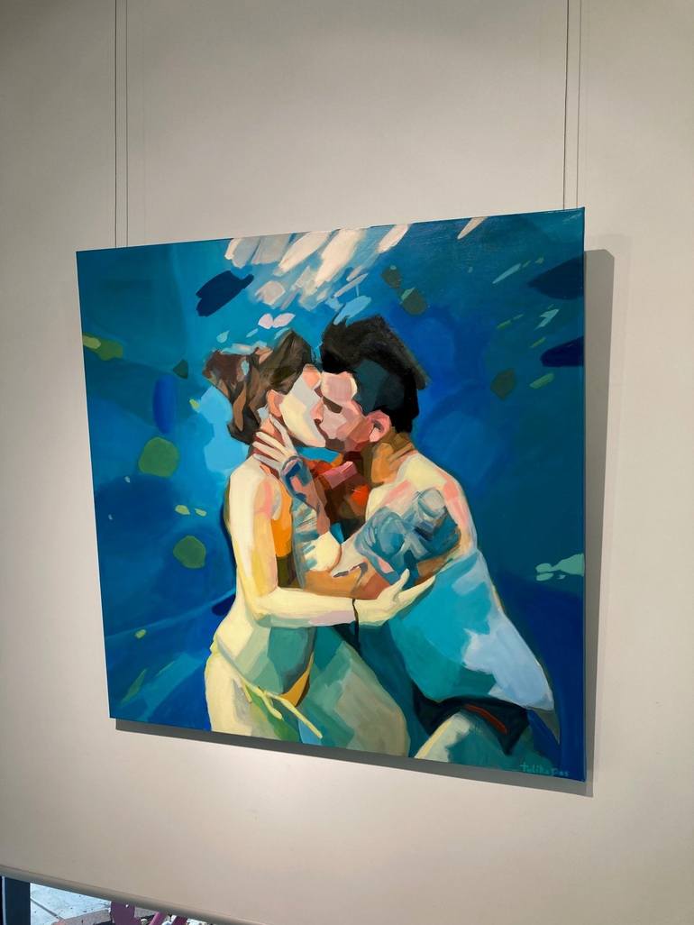 Original Love Painting by Tulika Das