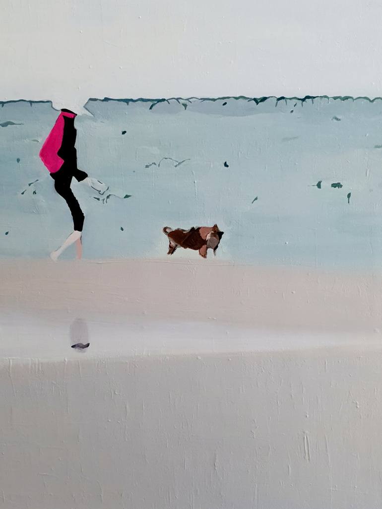 Original Beach Painting by Tulika Das