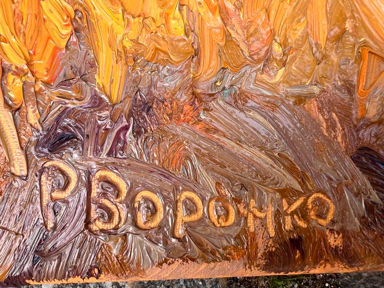 Original Impressionism Landscape Painting by Rostyslav Voronko