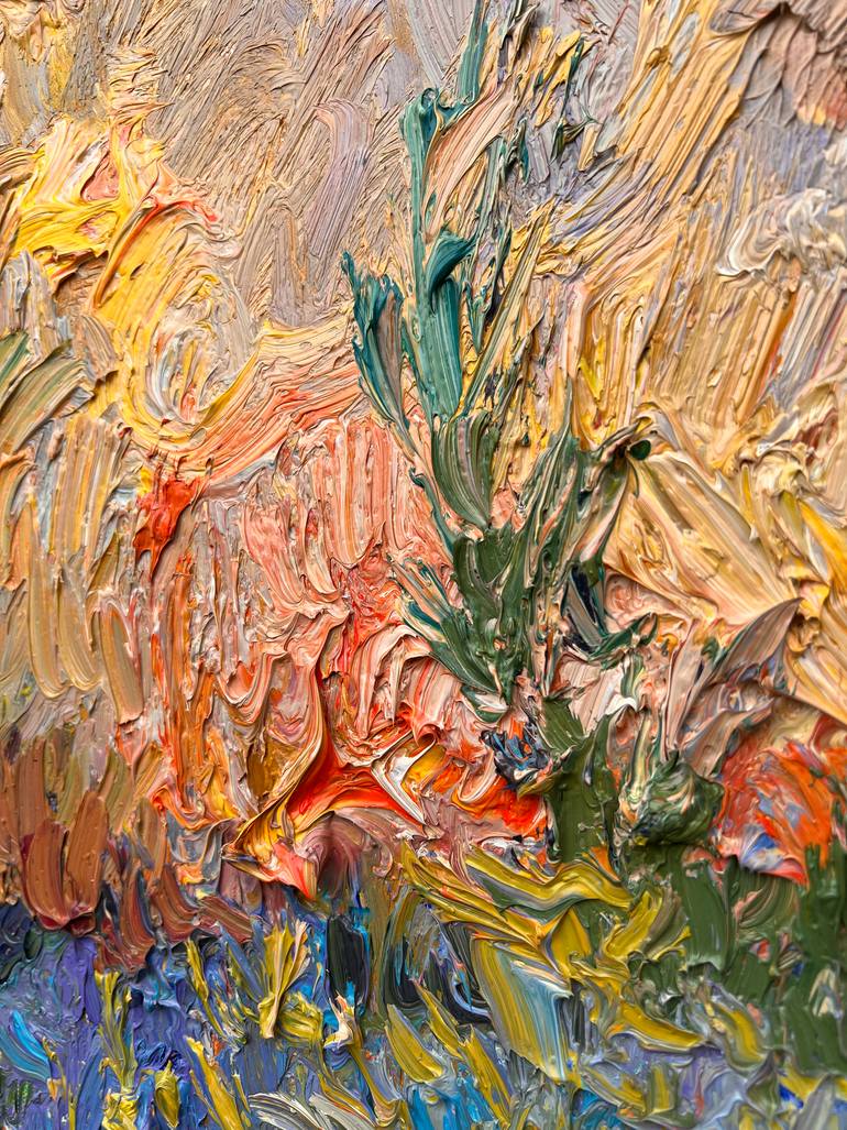 Original Contemporary Landscape Painting by Rostyslav Voronko