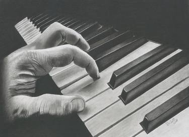 Print of Music Drawings by Pedro Santos