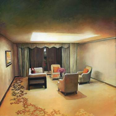 Original Interiors Paintings by John Ball