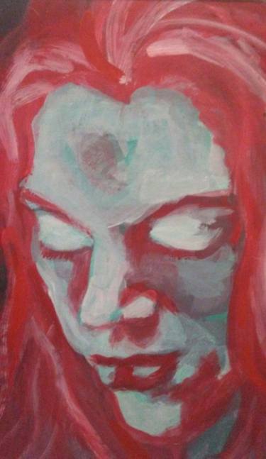 Original Expressionism Portrait Paintings by Carol Blair