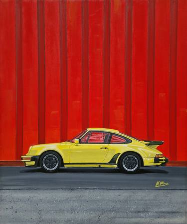 Original Car Paintings by NIKOLAOS MOSCHOUTIS