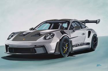 Original Realism Car Paintings by NIKOLAOS MOSCHOUTIS