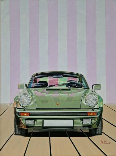 Print of Realism Car Paintings by NIKOLAOS MOSCHOUTIS