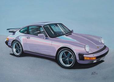 Print of Realism Car Paintings by NIKOLAOS MOSCHOUTIS