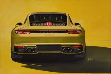 Print of Modern Car Paintings by NIKOLAOS MOSCHOUTIS