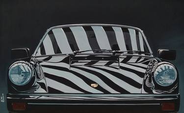 Print of Modern Car Paintings by NIKOLAOS MOSCHOUTIS