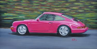 Print of Modern Car Paintings by NIKOLAOS MOSCHOUTIS