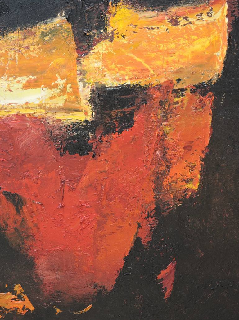 Original Abstract Expressionism Abstract Painting by Gayle Stott Lowry