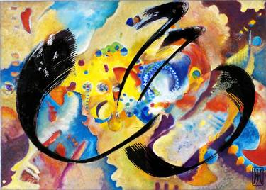 Original Abstract Paintings by sa hartmann