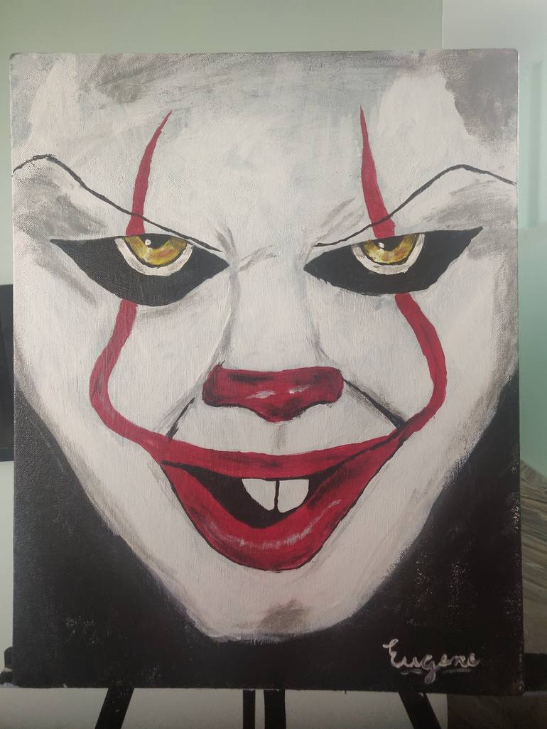 Come out come out wherever you are Pennywise Painting by Eugene