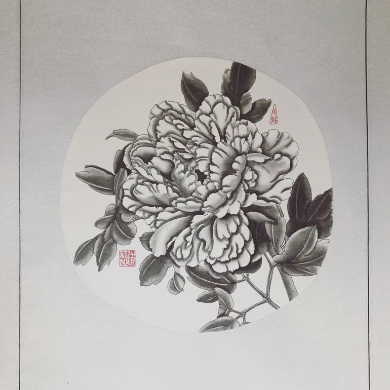 Original Other Botanic Drawing by Chen Xiao Lan
