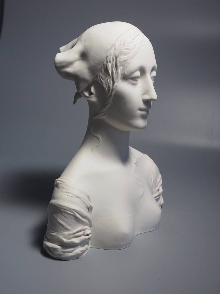 Original Figurative Women Sculpture by Kateryna Kalinina