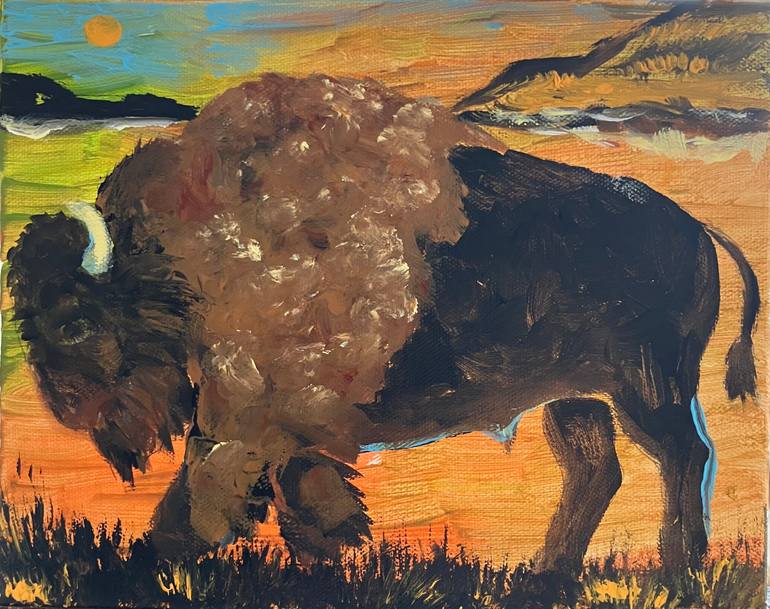 Original Figurative Animal Painting by Suzy Berry