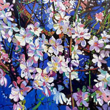 Original Floral Paintings by Adolfo Rua