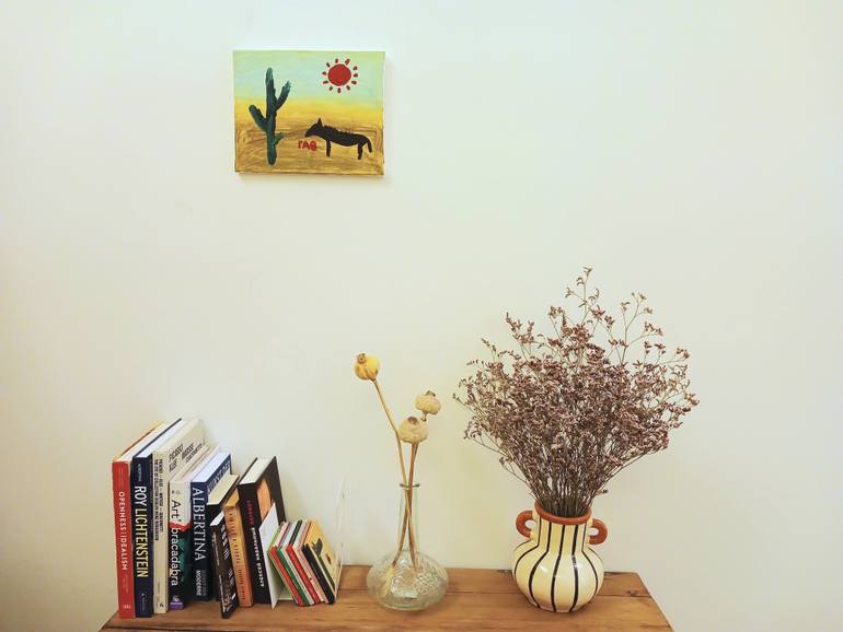 Original Abstract Expressionism Nature Painting by Andrey Marin