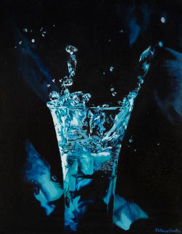 Print of Photorealism Water Paintings by Patricia Santos