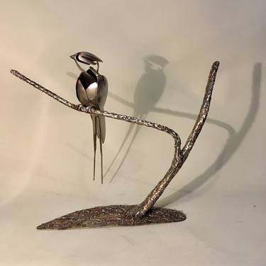 Original Animal Sculpture by Nigel Connell Bass