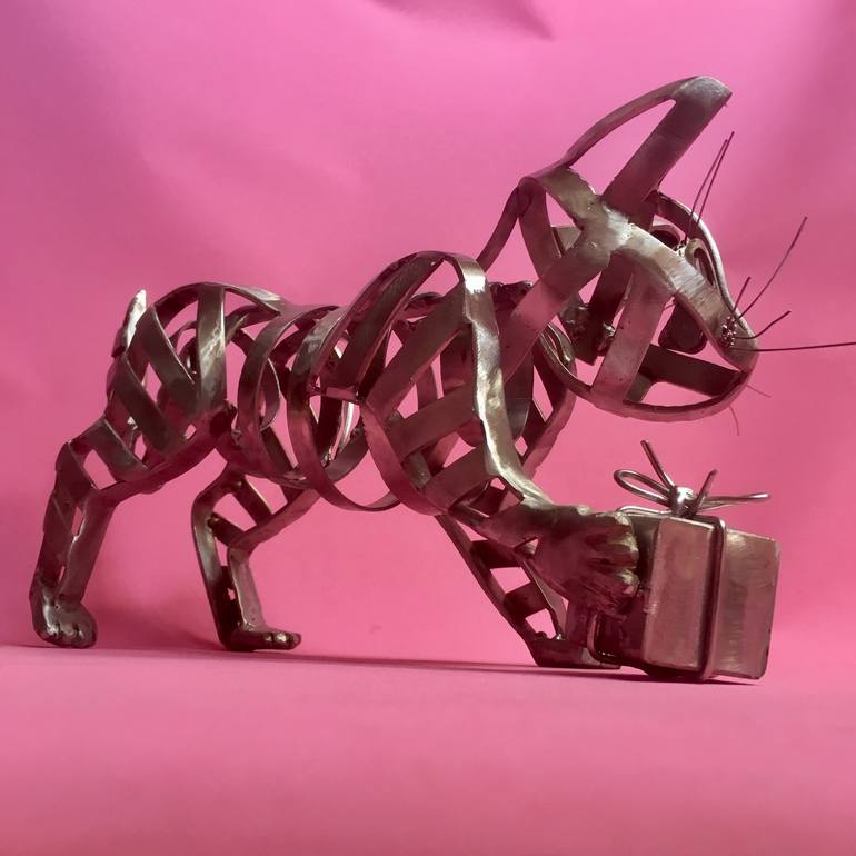 Original Conceptual Animal Sculpture by Nigel Connell Bass