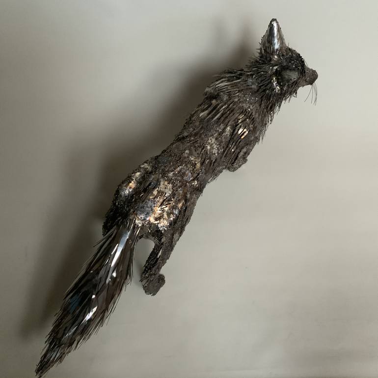 Original Figurative Animal Sculpture by Nigel Connell Bass