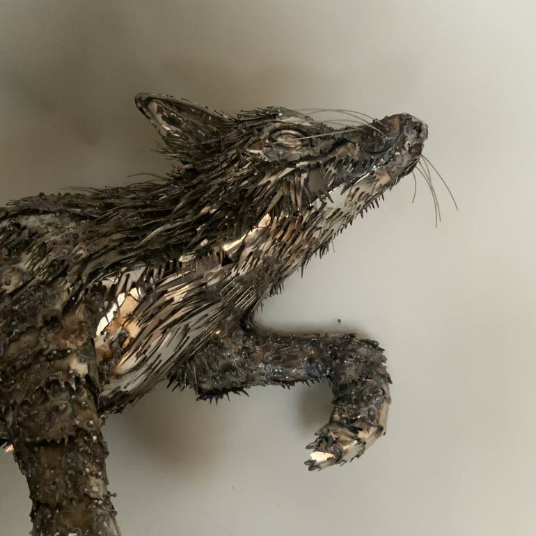 Original Animal Sculpture by Nigel Connell Bass