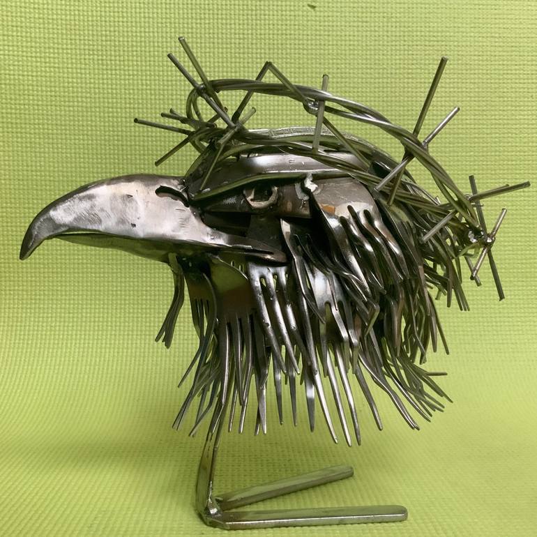 Original Conceptual Animal Sculpture by Nigel Connell Bass
