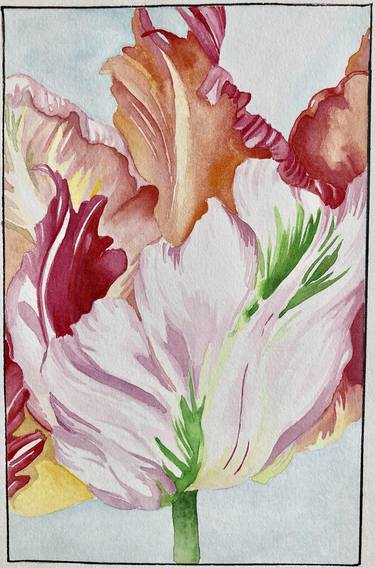 Print of Floral Paintings by Gayatri Bafna