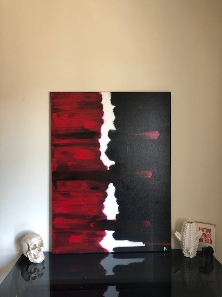 Original Abstract Painting by Pandora Owl