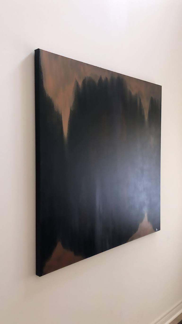 Original Abstract Expressionism Abstract Painting by Pandora Owl