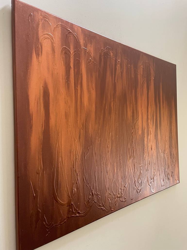 Original Abstract Expressionism Abstract Painting by Pandora Owl