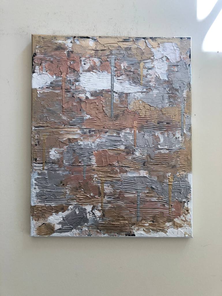 Original Abstract Expressionism Abstract Painting by Pandora Owl