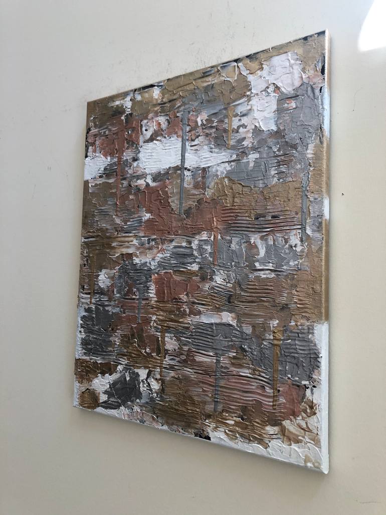 Original Abstract Expressionism Abstract Painting by Pandora Owl