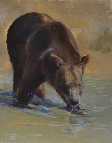 Original Fine Art Animal Paintings by Marla Epstein