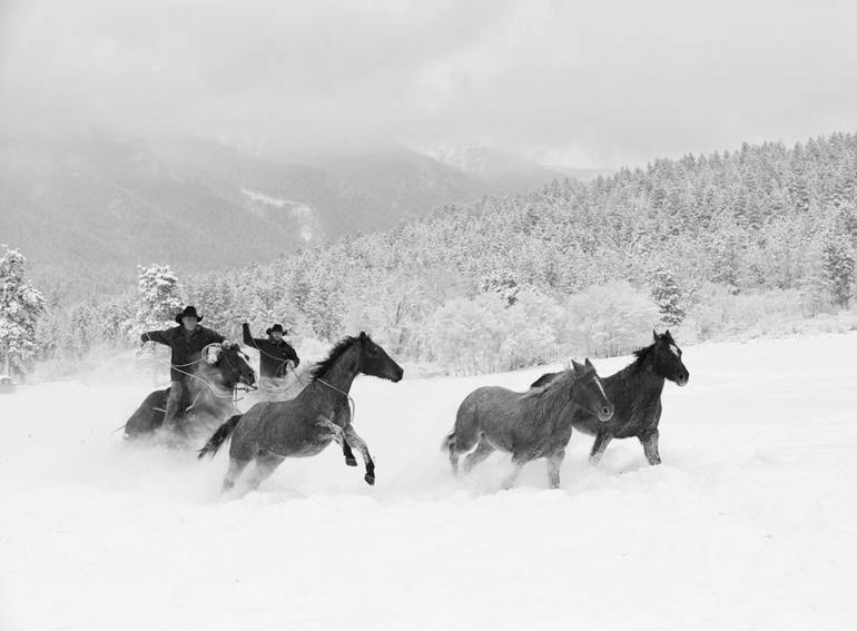 Winter Lasso - Archival Silver Gelatin Print Limited Edition of 20 ...